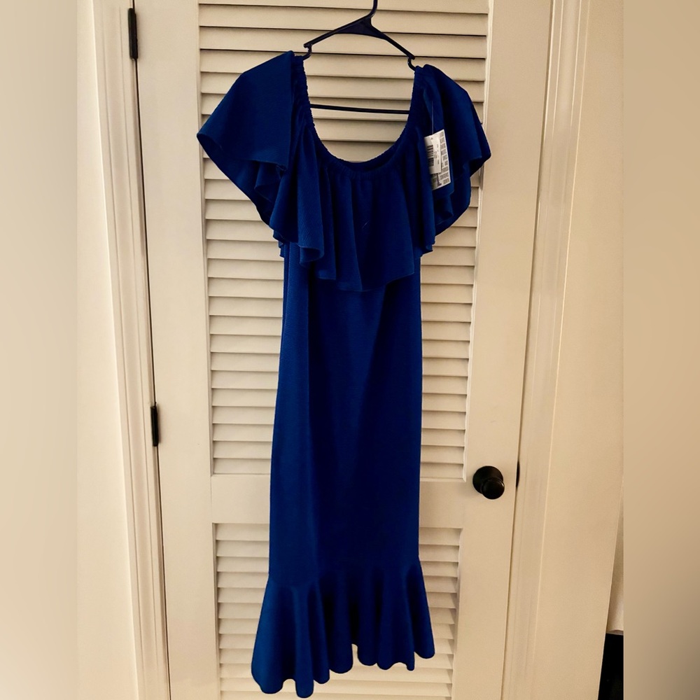 LuLaRoe Royal Blue Dress